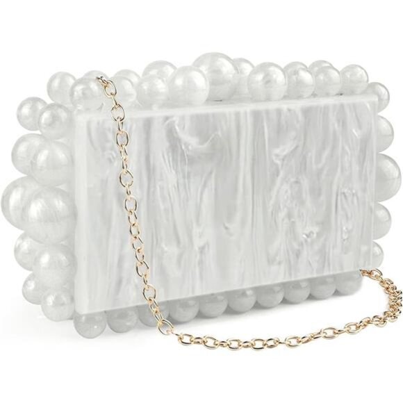 Bag Clutch Purses for Women, Rhinestones Purse, Sparkling Envelope - Picture 8 of 8